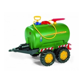 Tankers ūdenim traktoriem ar 5 metru ūdeni šāvēju Rolly Toys rollyTanker John Deere 122752