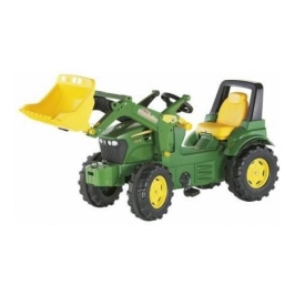 Детский Трактор с педалями с съемным ковшом Rolly Toys rollyFarmtrac John Deere 7930  (3 - 8 лет) 710027