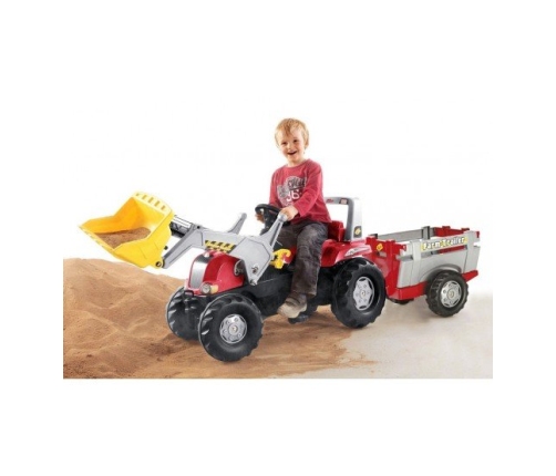 Traktors Bērniem ar pedāļiem ar piekabi un kausi Rolly Toys rollyFarmtrac Junior RT (3-8 gadiem) 811397