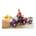 Traktors Bērniem ar pedāļiem ar piekabi un kausi Rolly Toys rollyFarmtrac Junior RT (3-8 gadiem) 811397