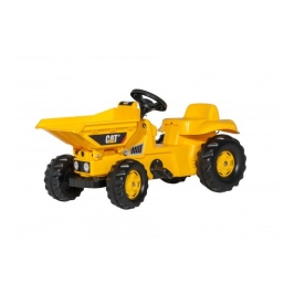 Детский Трактор с педалями Rolly Toys rollyKid Dumper CAT 024179