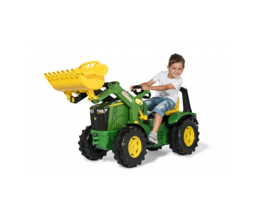 Traktors Bērniem ar pedāļiem rollyX-Trac Premium John Deere 8400R ar kausu 651047