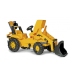 Traktors Bērniem ar pedāļiem un diviem kausiem Rolly Toys rollyJunior CAT (3-8 gadiem) 813001