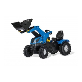 Детский Трактор с педалями и ковшом Rolly Toys rollyFarmtrac New Holland (3-8 лет) 611256
