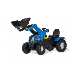 Traktors Bērniem ar pedāļiem un kausu Rolly Toys rollyFarmtrac New Holland (3 - 8 gadiem) 611256