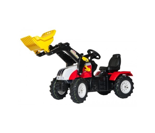 Traktors Bērniem ar pedāļiem un kausu  Rolly Toys rollyFarmtrac Steyr 6240 CVT (piepūšamie riteņi) 046331