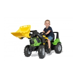 Детский Трактор с педалями и ковшом RollyFarmtrac Premium II Deutz 8280 TTV 730094