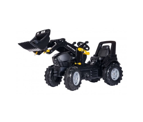 Traktors Bērniem ar pedāļiem un noņemāmo kausu Rolly Toys rollyFarmtrac Deutz Agrotron TTV Warrior (3 - 8 gadiem) 710348