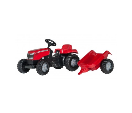 Traktors Bērniem ar pedāļiem un piekabi Rolly Toys Rolly KID MF 012305