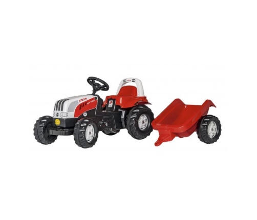 Traktors Bērniem ar pedāļiem un piekabi Rolly Toys Rolly Kid Steyr 6165 CVT 012510