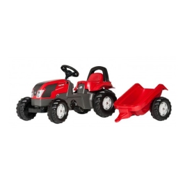 Детский Трактор с педалями и прицепом Rolly Toys Rolly Kid Valtra 012527 (2.5-5 лет)