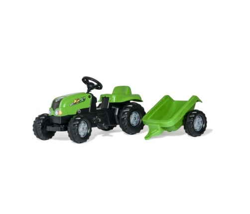 Traktors Bērniem ar pedāļiem un piekabi Rolly Toys Rolly KID - X 012169