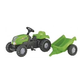 Traktors Bērniem ar pedāļiem un piekabi Rolly Toys Rolly KID - X 012169