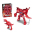 Transformers robots Dinozaurs Red CHT3099101