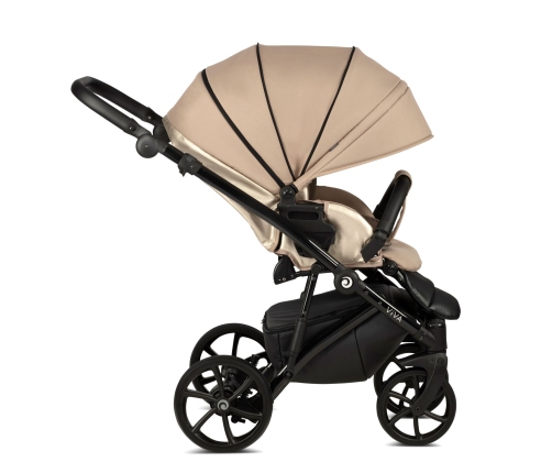 Tutis Viva 4 Amber Gold 061 Luxury Edition Bērnu Ratiņi 2in1