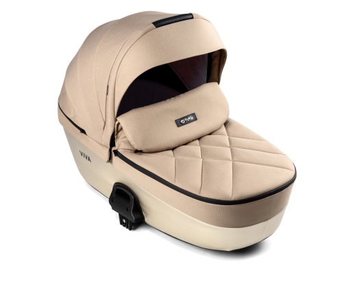 Tutis Viva 4 Amber Gold 061 Luxury Edition Bērnu Ratiņi 3in1