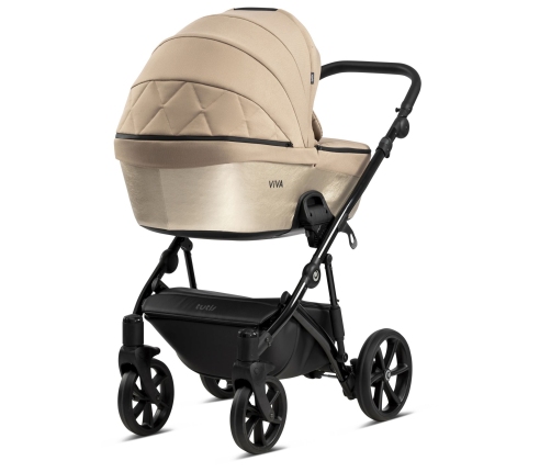 Tutis Viva 4 Amber Gold 061 Luxury Edition Bērnu Ratiņi 3in1