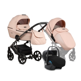 Tutis Viva 4 Rose Quartz 062 Luxury Edition Bērnu Ratiņi 3in1 Tutis Viva 4 Rose Quartz 062 Luxury Edition Bērnu Ratiņi 3in1