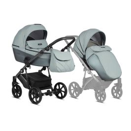 Tutis Viva 4 Turquoise 063 Luxury Edition Bērnu Ratiņi 2in1 Tutis Viva 4 Turquoise 063 Luxury Edition Bērnu Ratiņi 2in1