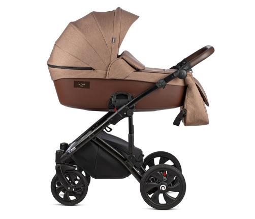 TUTIS VIVA Life Deep Taupe 078 Детская Коляска 3in1