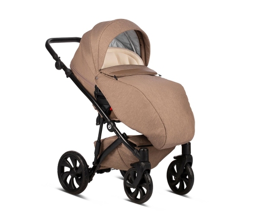 TUTIS Zippy 158 Brown Bērnu Ratiņi 3in1