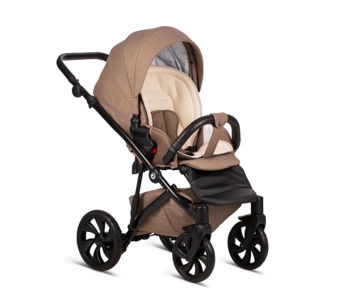 TUTIS Zippy 158 Brown Bērnu Ratiņi 3in1