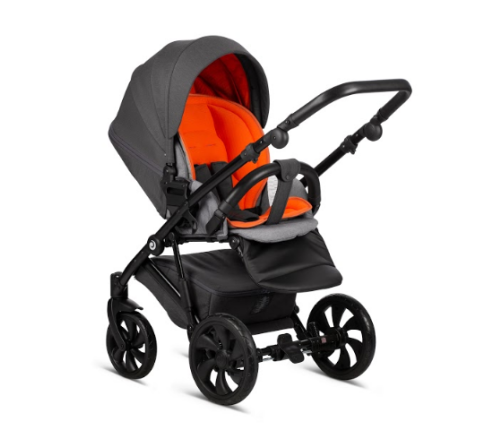 TUTIS Zippy 163 Orange Bērnu Ratiņi 2in1