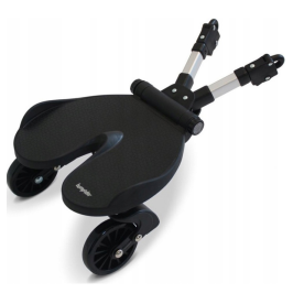 Универсальная подножка для второго ребёнка для коляски Bumprider Black