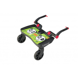 Универсальная подножка для второго ребёнка для коляски Lascal Maxi Panda city green