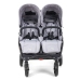 Valco Baby Snap Duo Coal Black Коляска для двойняшек