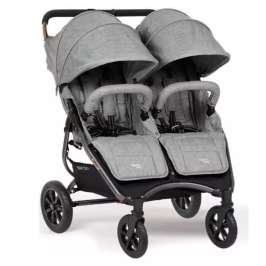 Valco Baby Snap Duo Sport Tailor Made Grey Marle Коляска для двойняшек