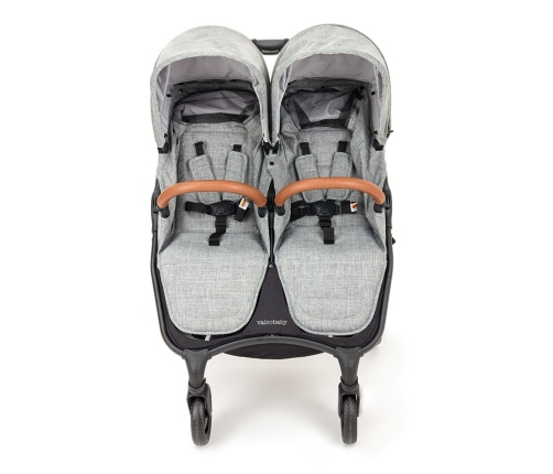 Valco Baby Snap Duo Trend Tailormade Grey Marble Коляска для двойняшек