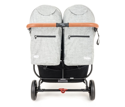 Valco Baby Snap Duo Trend Tailormade Grey Marble Коляска для двойняшек