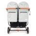 Valco Baby Snap Duo Trend Tailormade Grey Marble Коляска для двойняшек