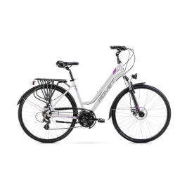 Velosipēds Romet Gazela 2 28" grey/violet 19L