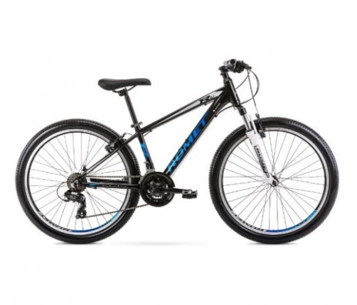 Vīriešu velosipēds Romet Rambler R6.1 26 14S black/blue