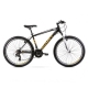 Мужской велосипед Romet Rambler R6.1 26" black/yellow 14S