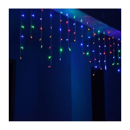 Рождественская гирлянда Сосульки Multicolor 100 LED 3,2 м