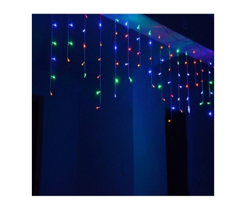 Рождественская гирлянда Сосульки Multicolor 100 LED 3,2 м