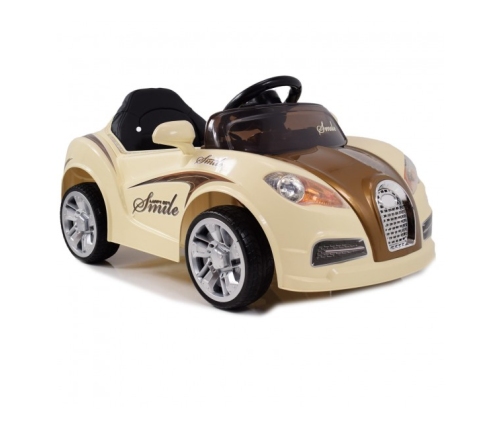 Bērnu Elektroauto ar pulti ROADSTER SMILE Brown