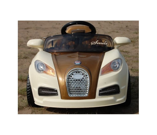 Bērnu Elektroauto ar pulti ROADSTER SMILE Brown