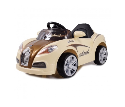 Bērnu Elektroauto ar pulti ROADSTER SMILE Brown