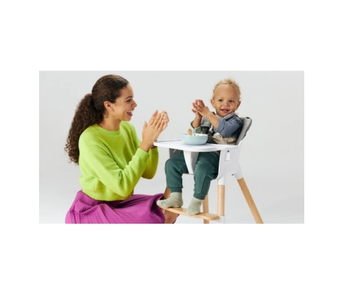 Lionelo KOEN 2in1 grey stone Стульчик для кормления