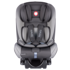 Bērnu Autokrēsls 0-36 kg Lionelo SANDER grey ISOFIX