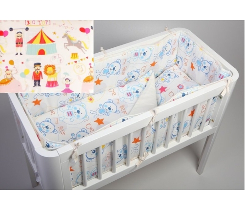 Бортик-охранка для кроватки 300 см TROLL Circus 3 side Bumper for cot