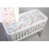 Gultas Apmale 300 cm TROLL Teddy Orange 3 side Bumper for cot