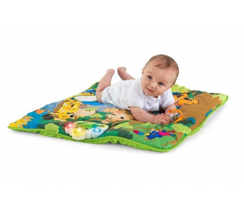 Aktivitātes muzikalais paklājs Chicco Jungle Play Mat