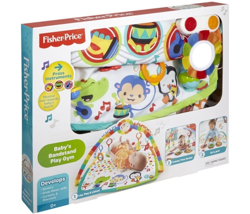 Развивающий коврик Fisher Price Babys bandstand play gym DFP69