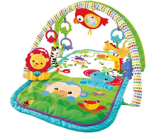 Aktivitātes paklājs Fisher Price Rainforest Friends 3in1 Musical Activity Gym CHP85