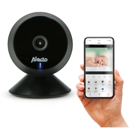 Alecto Baby Videomonitor Black SMARTBABY5BK Mobilā Video aukle WI-FI Alecto Baby Videomonitor Black SMARTBABY5BK Mobilā Video aukle WI-FI